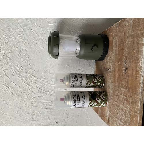 ニッぺ 迷彩 ミリタリー アーミー つやなしスプレー カモフラスプレー -CAMOUFLA- 400ML デザートサンド 4976124876905