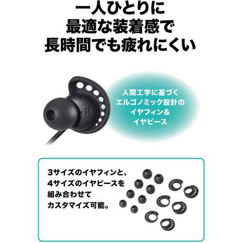 オーディオテクニカ インナーイヤーヘッドセット ATH-202COM WH