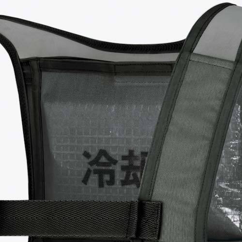 アイトス 【2025年夏 今季在庫限りで完売】 アイスベスト(アイスパック4個付) ブラック S AZ865948-010-S