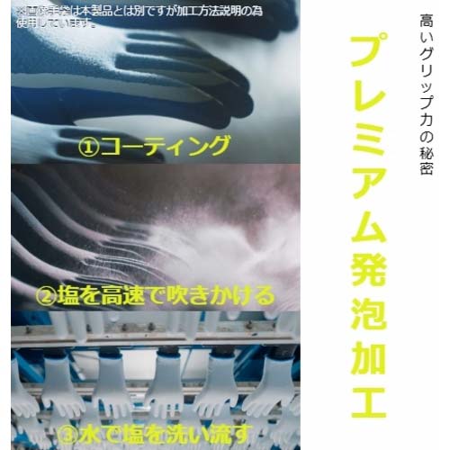 TRUSCO 天然ゴム背抜き手袋 薄手 13ゲージ Sサイズ RBGF13-S