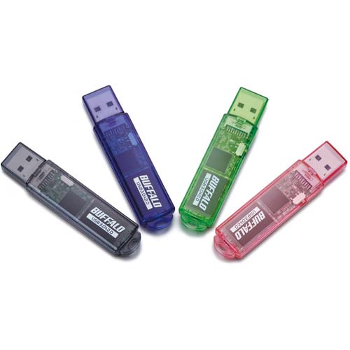 BUFFALO USB3.0対応 USBメモリー スタンダードモデル 32GB ブラック RUF3-C32GA-BK