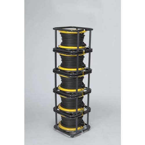 ハタヤ 段積みリールテモート型コンセント引き出しタイプ DGBM-130K