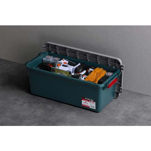 アイリスオーヤマ 299972 RVBOX800 グレー/ダークグリーン RV800R-M