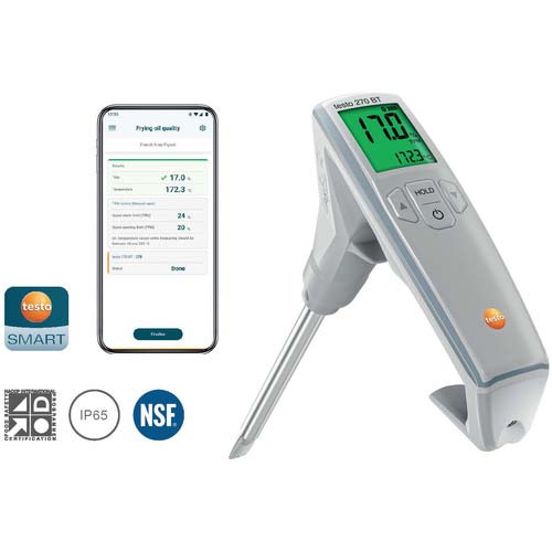 TESTO 食用油テスター 270 BT 0563 2770