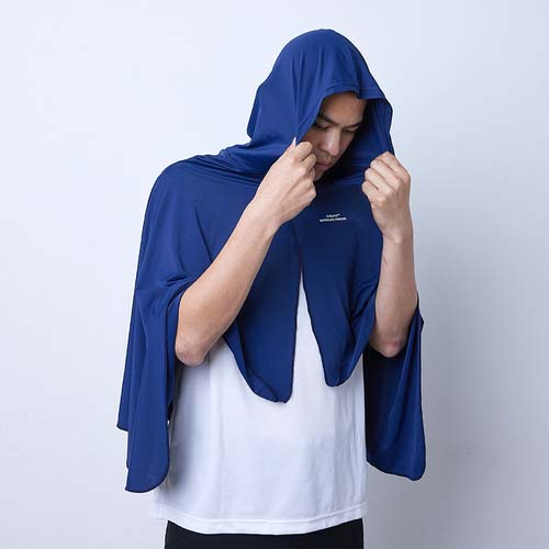 SHOWA ポンチョ COOLFIX 強冷感ポンチョ グレー N25-06SG