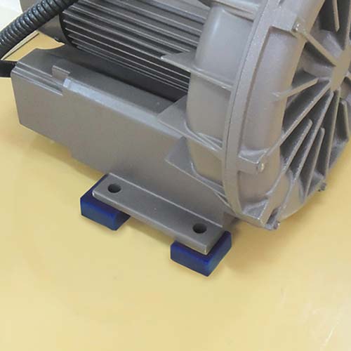 EXSEAL 防振・緩衝ブロック ゲルダンパー 硬度15 100×100mm 黒 GD01-33005