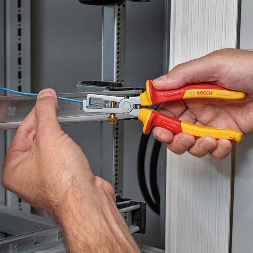 ボッシュ 絶縁ワイヤーストリッパー 全長160mm 1600A02NE7