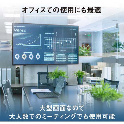 アイリスオーヤマ 108279 大型ディスプレイ 50V型 ブラック DO-DU504S-B