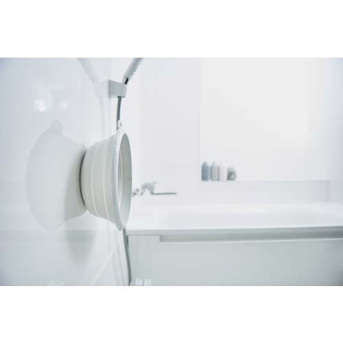 伊勢藤 おりたためる湯おけマグネット付 グレー I-637-GY