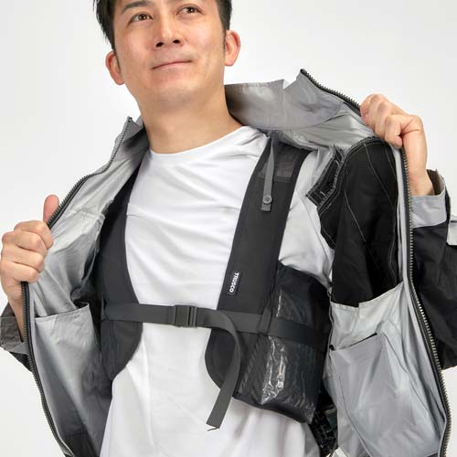 TRUSCO 長時間アルミパック 保冷剤用 クールベスト 単品 フリーサイズ