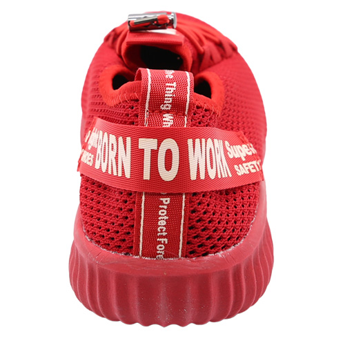 ジーベック セーフティシューズ 安全靴 レッド 85412