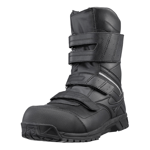 【廃番】ミズノ オールマイティBS29H 安全半長靴 ブラック 23.5 F1GA210209