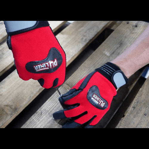 富士グローブ 合成皮革手袋 PUライナーアルファ