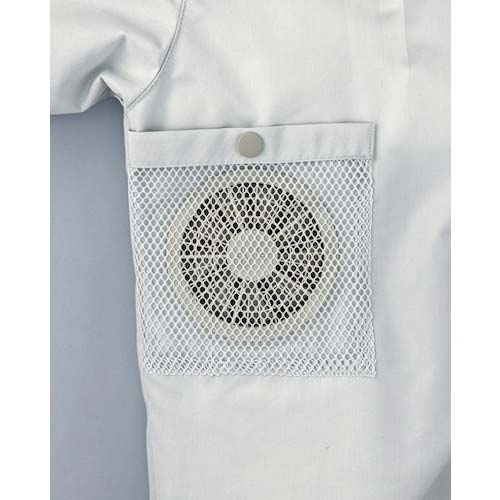 空調服 スペーサー一体型空調服 シルバー 3L KU92130K30S5