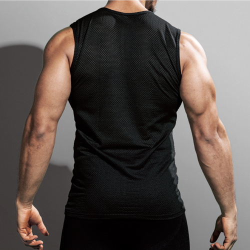 おたふく BTデュアル 3Dファーストレイヤー ノースリーブ クルーネックシャツ JW-520