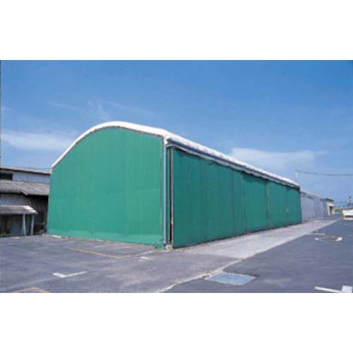 萩原 ターピー エステル帆布トラックシート 1号 軽トラック グリーン 1.9m×2.1m H1