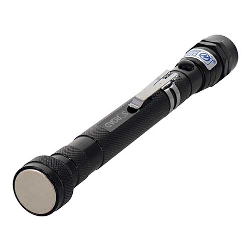 S-ROAD LED伸縮式ピックアップツール ブラック SRO-17B