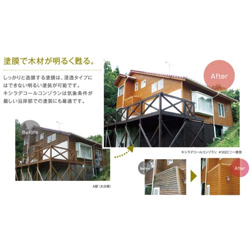 大阪ガスケミカル キシラデコールコンゾラン(業務用) ビニー 14kg #502