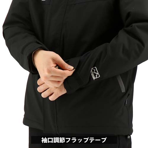 HUMMER 透湿防水 ストレッチ防寒ブルゾン ブラック 4L HM-W4