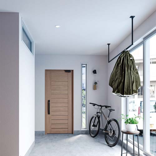 川口技研 ホスクリーンBAR型 ホワイト H600mm×W1820mm BAR1-6018-W