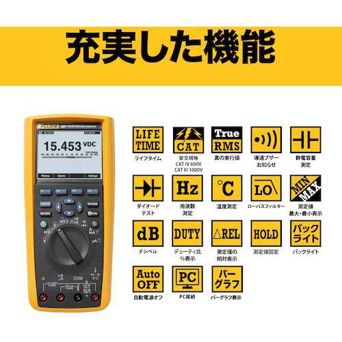 FLUKE デジタル・マルチメーター 287/FVF標準付属品 287/FVF