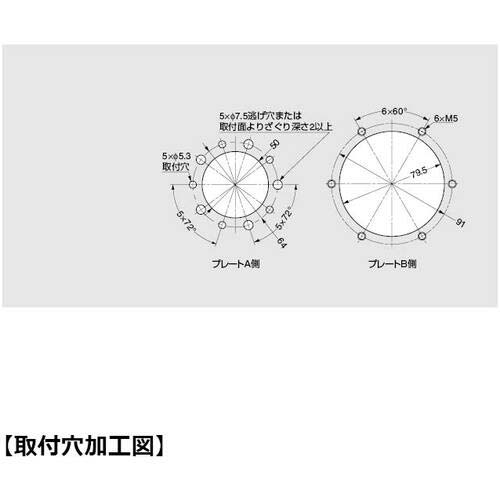 SUGATSUNE (170023962)HG-S100-50スイベルトルクヒンジ HG-S100-50