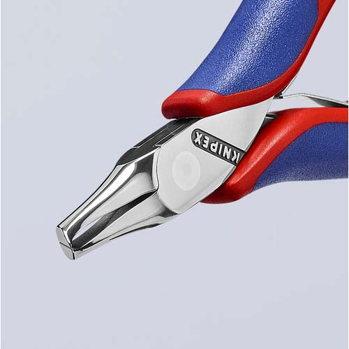 KNIPEX エレクトロニクスエンドカッティングニッパー オブリケ(35°傾斜) リセス付き 6472-120