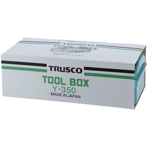 TRUSCO 山型ツールボックス(山型工具箱) 373X164X124 グリーン Y-350-GN
