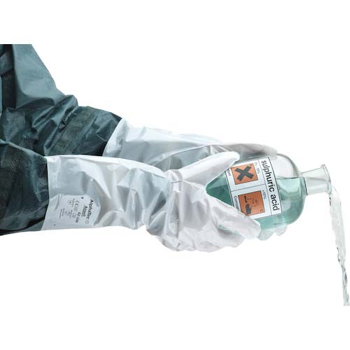 Ansell 化学防護手袋 アルファテック 02-100 Lサイズ 02-100-9