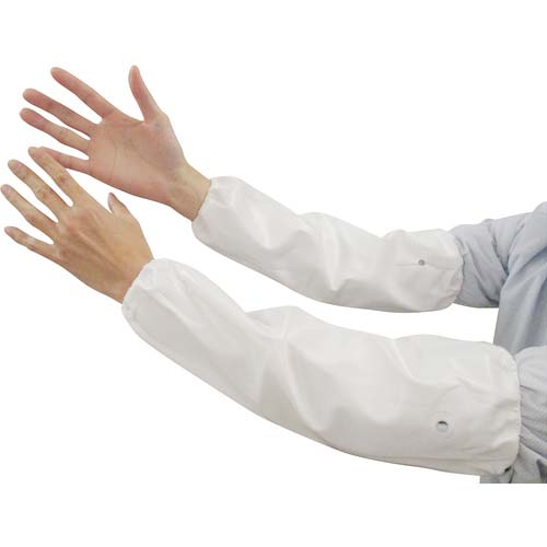 トワロン 腕カバー 耐油ウレタン腕カバー ホワイト 031
