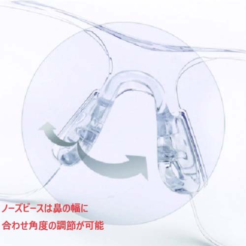 bolle 二眼型保護メガネ ラッシュプラス クリアレンズ(JIS) 1662301JP