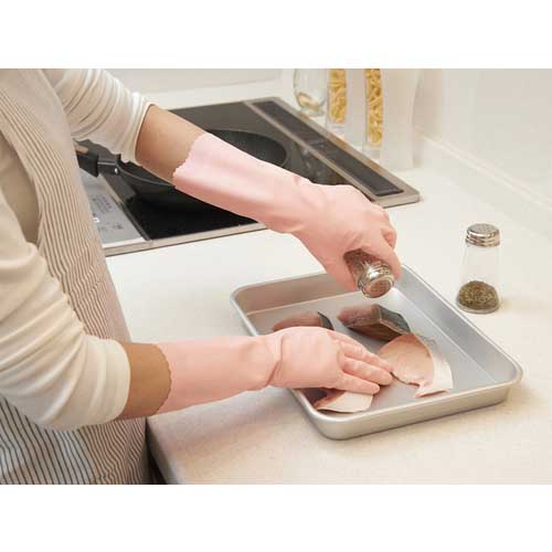 【廃番】SHOWA ニトリルゴム手袋 ナイスハンドエクストラ薄手 グリーン Mサイズ NHEXU-MG