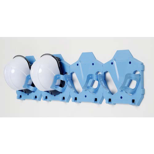ミドリ安全 保管整理用ヘルメットハンガー SCキーパー2 ブルー SCKP2-BL