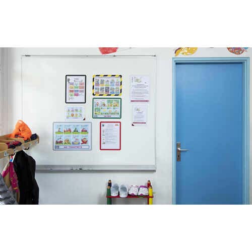 tarifold ディスプレイポケット マグネットタイプ A4サイズ 2枚入り 青 194901