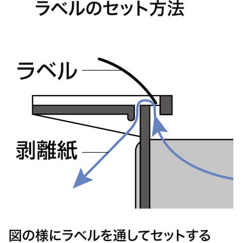 【廃番】OP シールピーラー 青 SD-75-BU