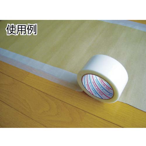 パイオラン 床養生用テープ ホワイト 50mm×25m Y-06-WH