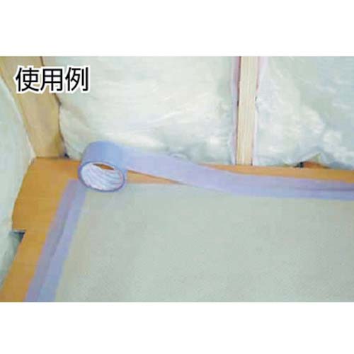 パイオラン 内装養生テープゆかり 50mm×25m Y-07-V