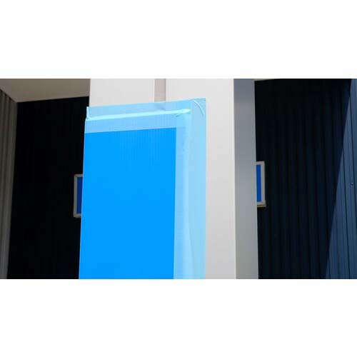 パイオラン 建築・引越し養生用テープ 50mm×25m Y-09-SB 25M