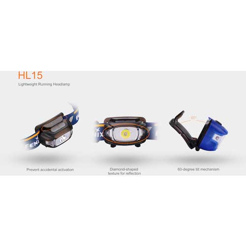 【廃番】FENIX LEDヘッドライト HL15 HL15BLUE