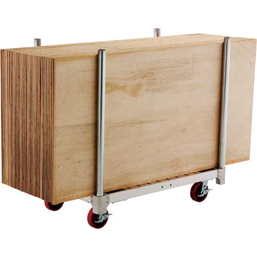 【廃番】ハセガワ アルミ運搬車 イットン台車 NAC4-1275