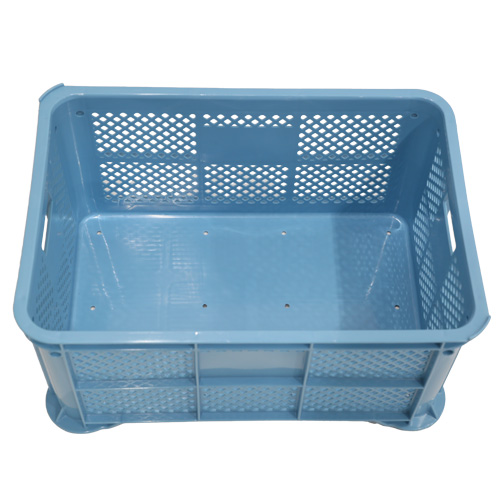 サンコー スタッキングコンテナー 106900 サンテナーB#80ライトブルー SK-B80-BL