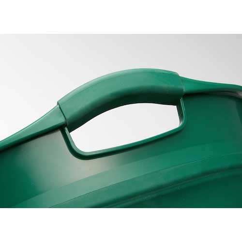 TRUSCO 折りたたみタライ 水抜栓付 グリーン 23L TORT-GN