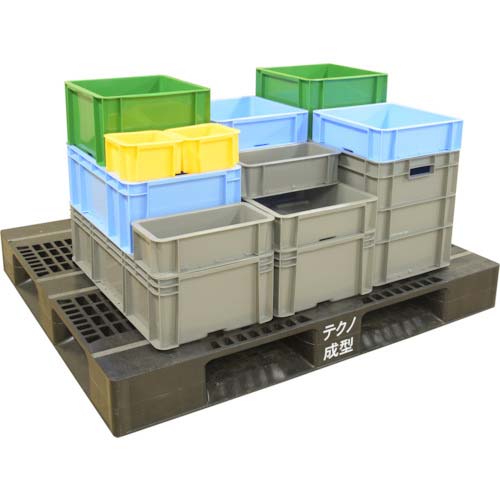 積水 トヨタ規格コンテナ TPー362F(底面フラットタイプ) グレー