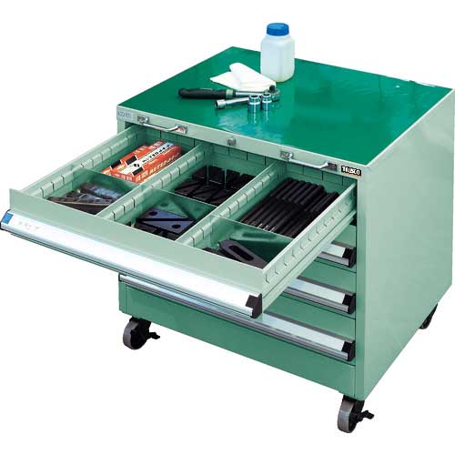 トラスコ中山 株 TRUSCO キャビネットワゴン 600X550XH700 VE6S-601C 期間限定 ポイント10倍 トラスコ中山 中量キャビネット（間口600）タイプ VE6S型