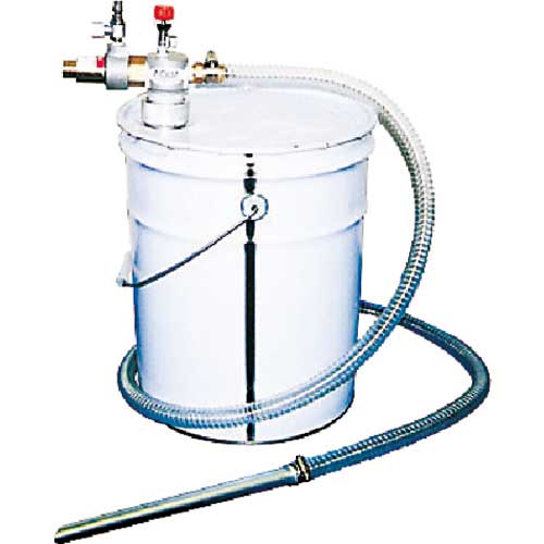 アクアシステム 液体専用エア式バキュームポンプ オイル用クローズペール缶専用ポンプ APPQ