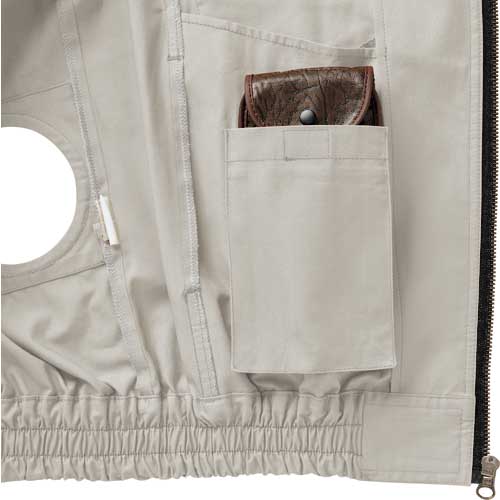 XEBEC 【2025今季完売】 綿薄手現場服ヘリンボン空調服XE98002-62-3L アーミーグリーン XE98002-62-3L