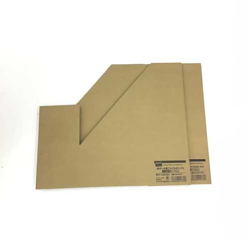 TRUSCO 段ボール製A4縦型ファイルボックス 間口155 DB-BOXTW