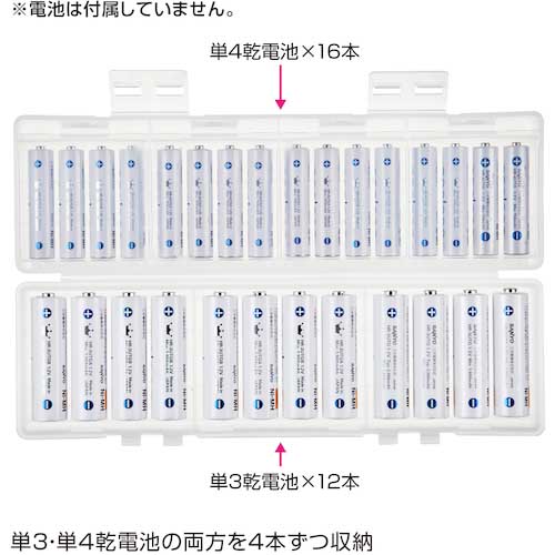 SANWA 電池ケース(単3、単4用) DG-BT6C