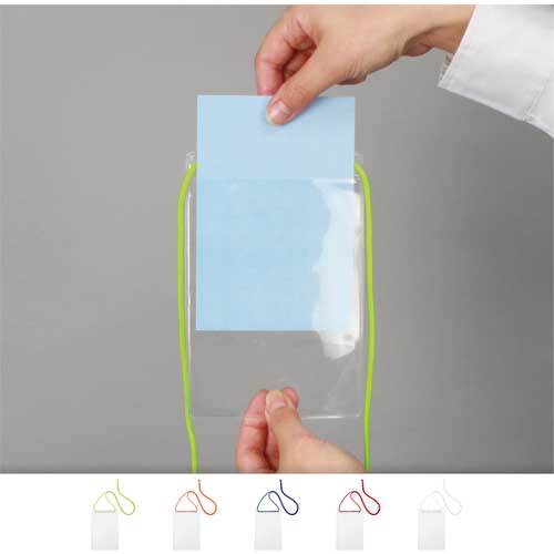 OP 簡易吊り下げ名札 ハガキサイズ 10枚 白 NL-13-WH