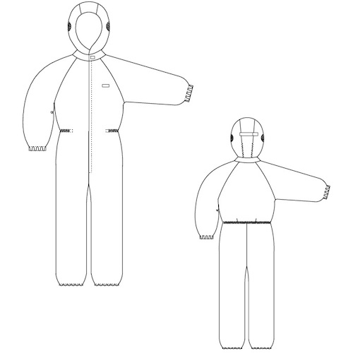 ゴールドウイン フード付きワンピース ブルー S Pp1440 B Sの通販 現場市場